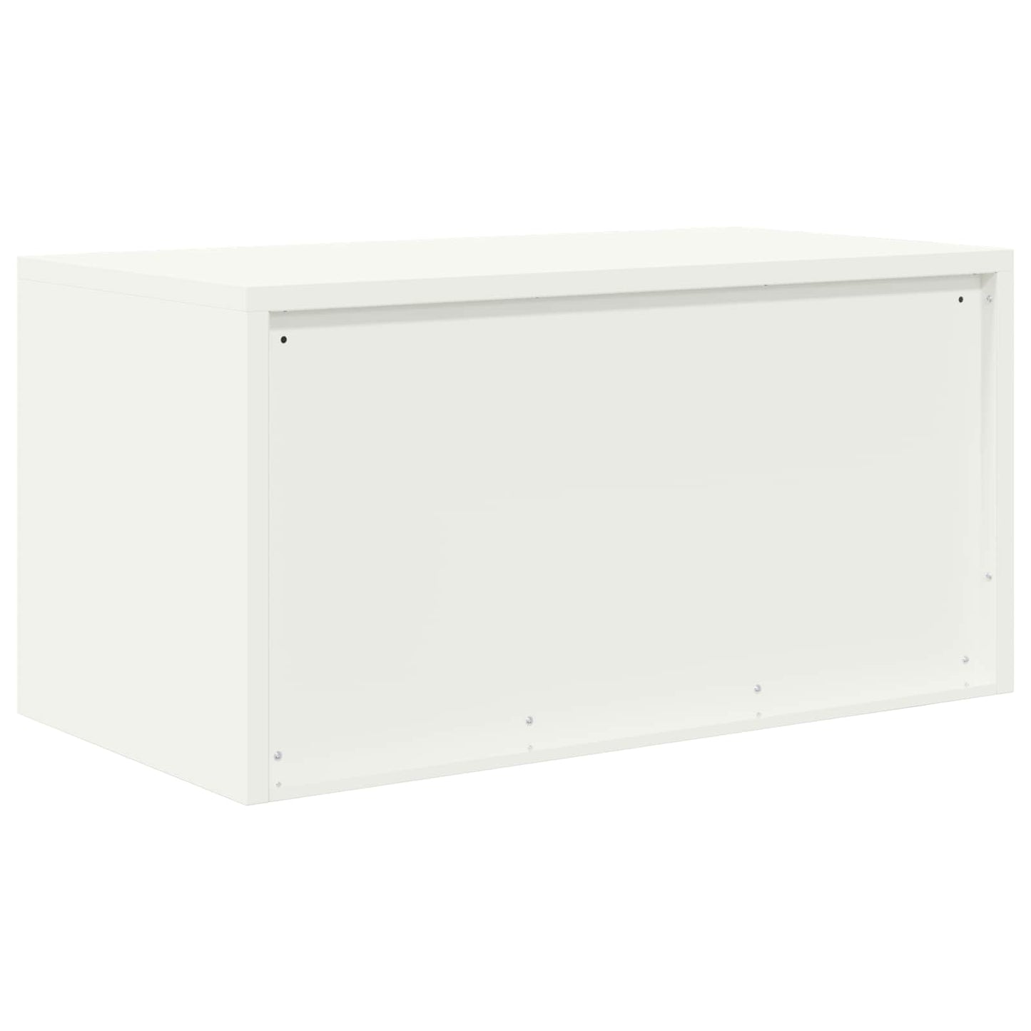 vidaXL Storage Cabinet White 80 x 40 x 40 cm Steel
