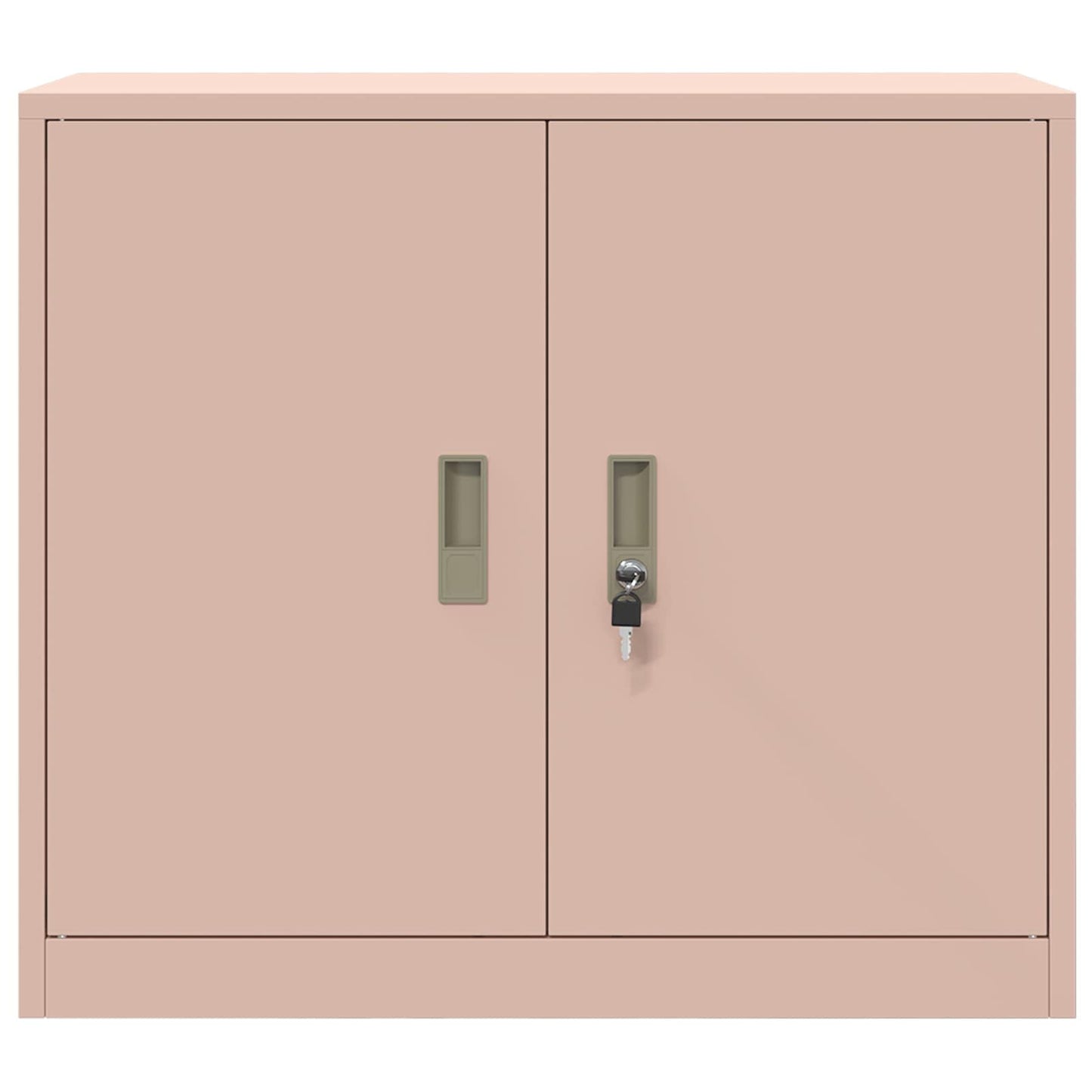 vidaXL Storage Cabinet Pink 80 x 40 x 70 cm Steel
