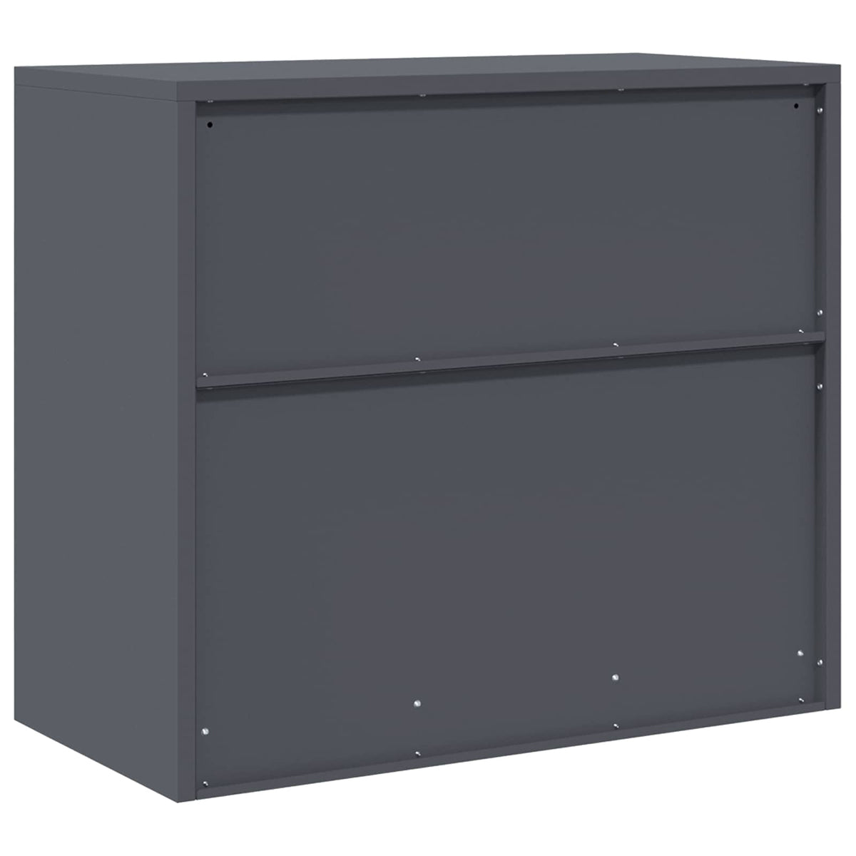 vidaXL Storage Cabinet Anthracite 80 x 40 x 70 cm Steel