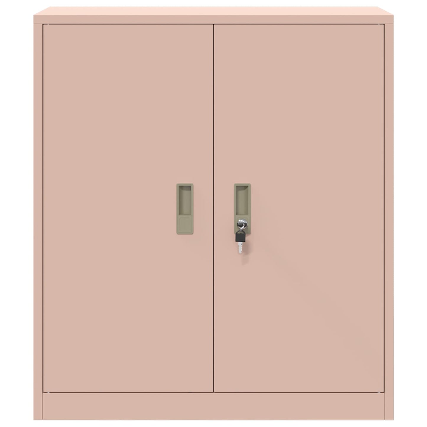 vidaXL Storage Cabinet Pink 80 x 40 x 90 cm Steel