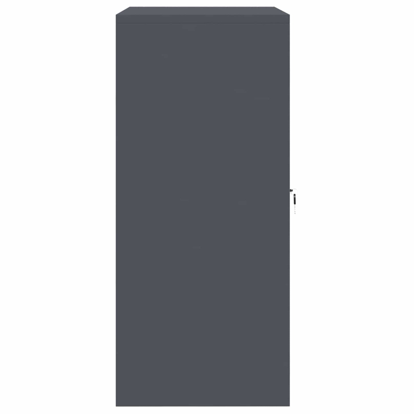 vidaXL Storage Cabinet Anthracite 80 x 40 x 90 cm Steel