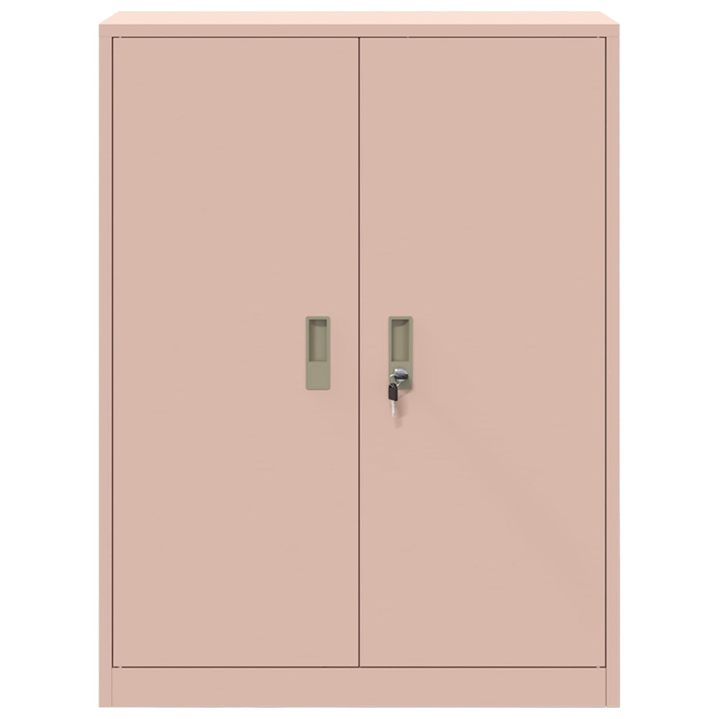 vidaXL Storage Cabinet Pink 80 x 40 x 105 cm Steel