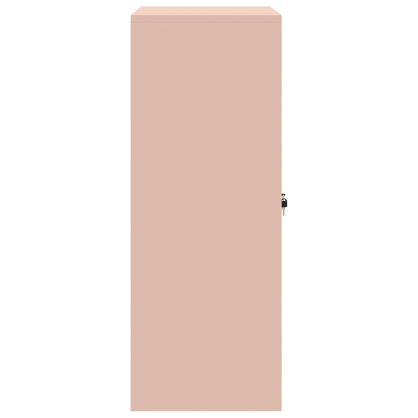 vidaXL Storage Cabinet Pink 80 x 40 x 105 cm Steel