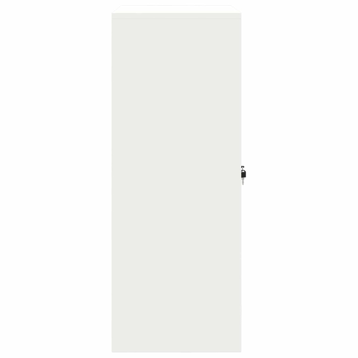 vidaXL Storage Cabinet White 80 x 40 x 105 cm Steel