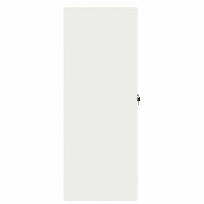 vidaXL Storage Cabinet White 80 x 40 x 105 cm Steel