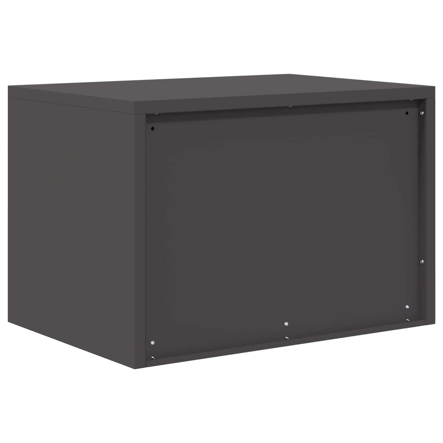 vidaXL Storage Cabinet Black 60 x 40 x 40 cm Cold-Rolled Steel