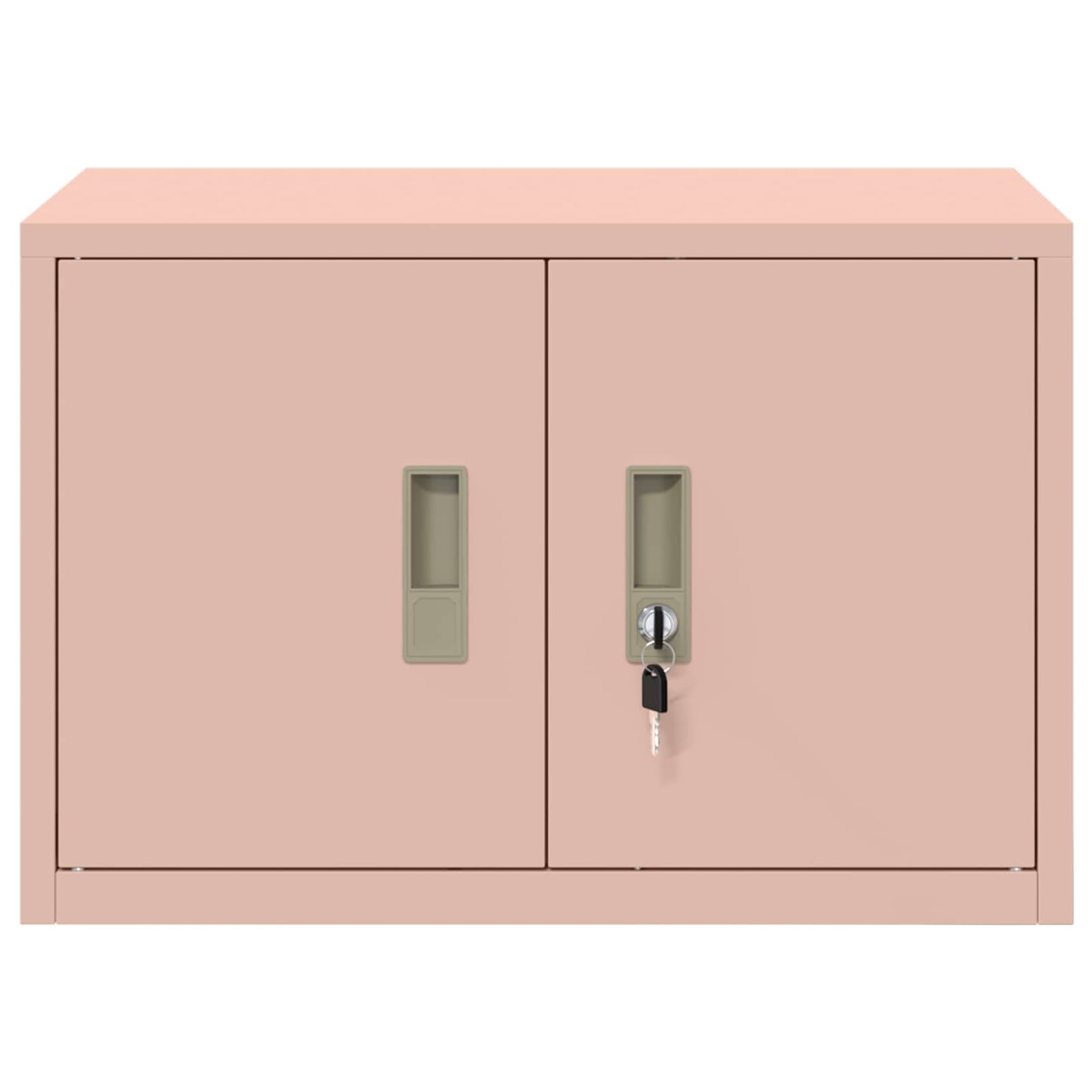 vidaXL Storage Cabinet Pink 60 x 40 x 40 cm Steel