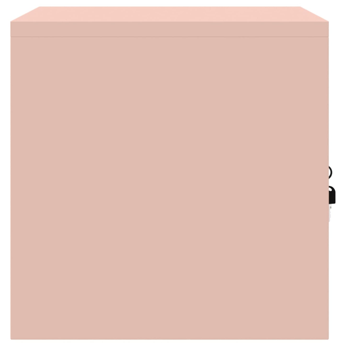 vidaXL Storage Cabinet Pink 60 x 40 x 40 cm Steel