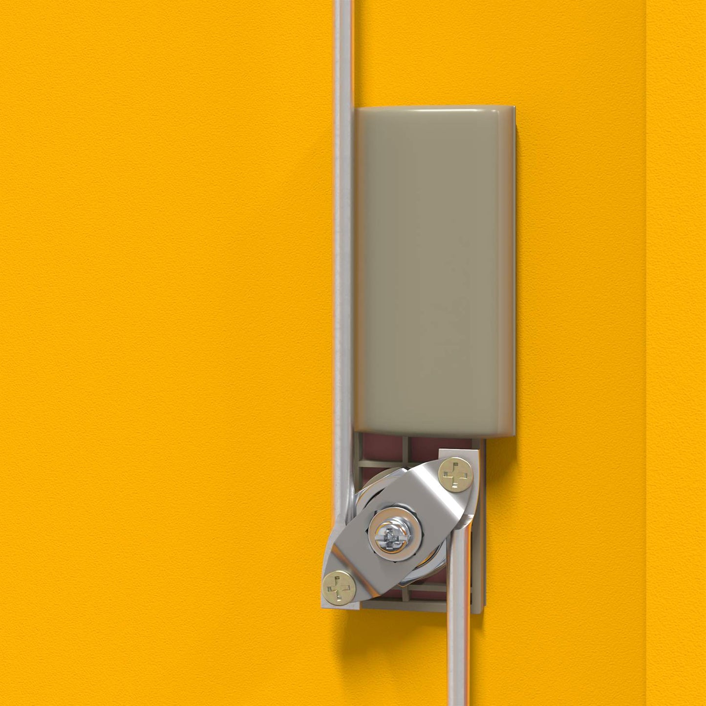 vidaXL Storage Cabinet Mustard Yellow 60 x 40 x 40 cm Steel