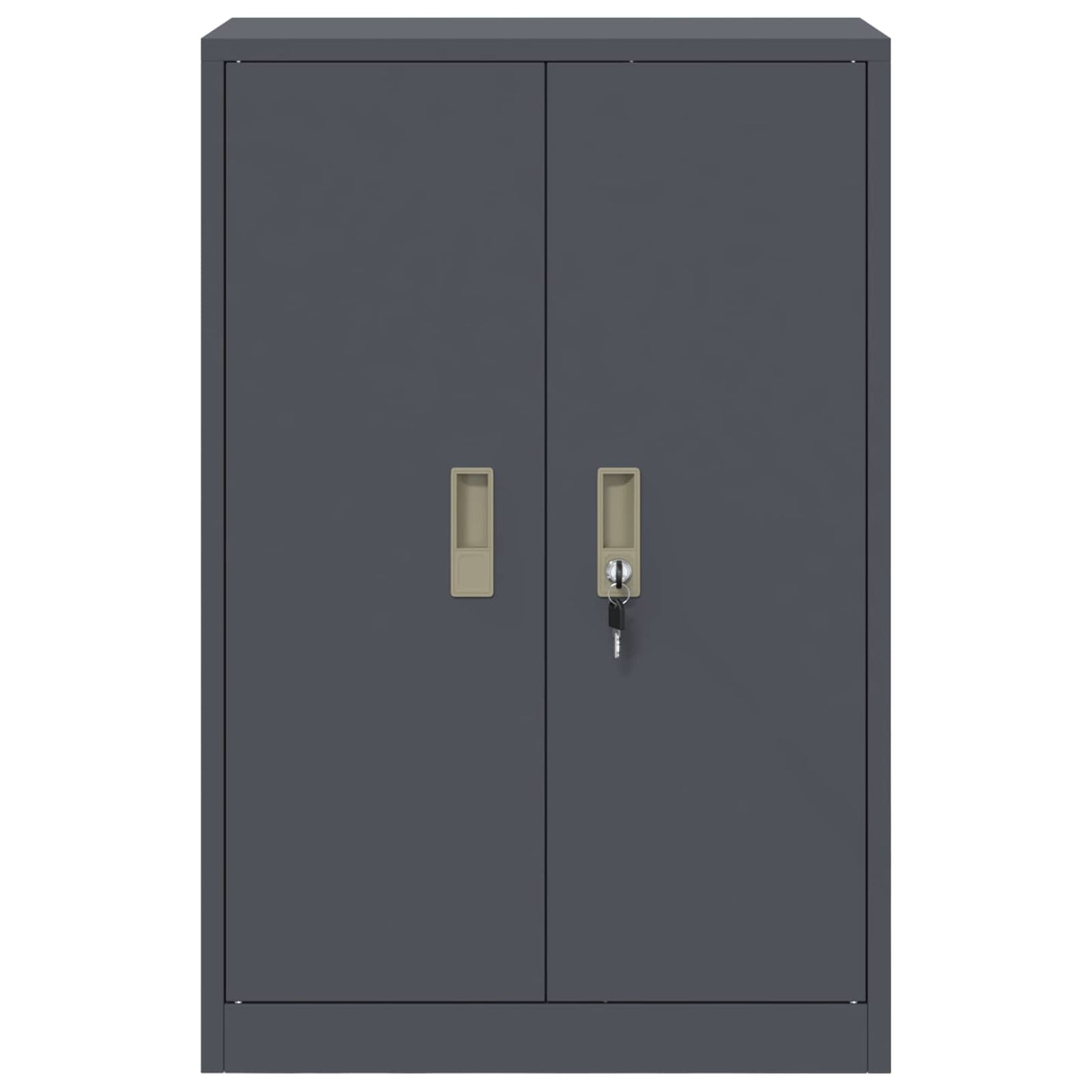 vidaXL Storage Cabinet Anthracite 60 x 40 x 90 cm Steel