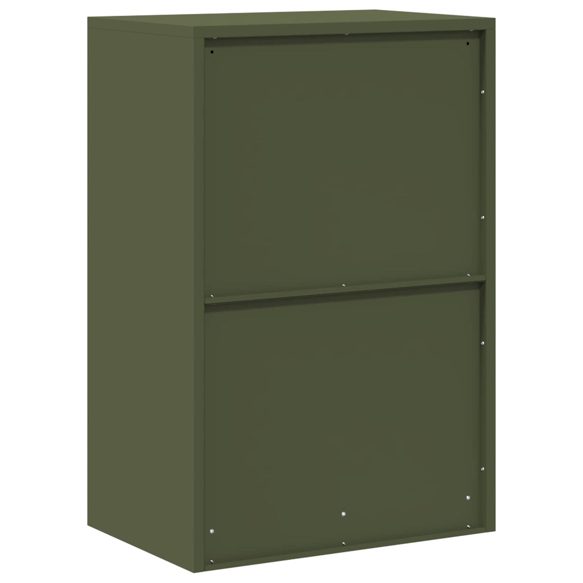 vidaXL Storage Cabinet Olive Green 60 x 40 x 90 cm Steel