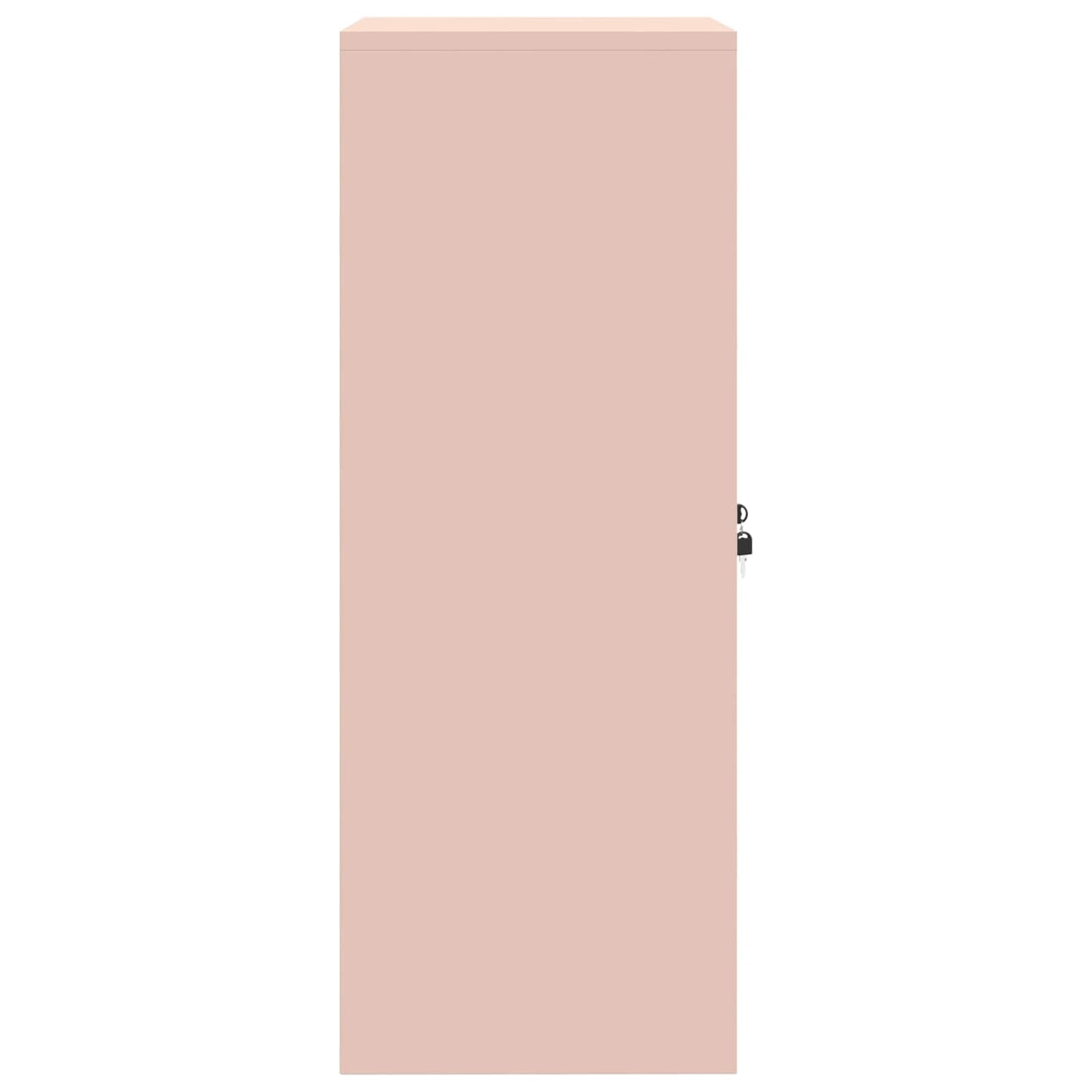 vidaXL Storage Cabinet Pink 60 x 40 x 90 cm Steel
