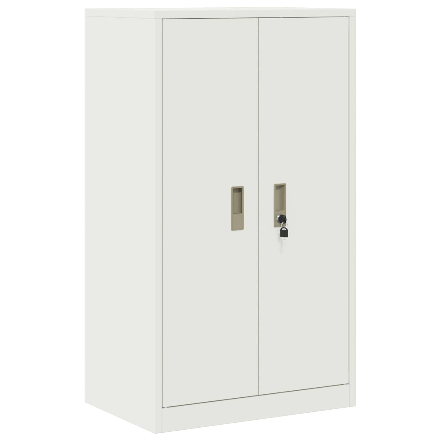 vidaXL Storage Cabinet White 60 x 40 x 105 cm Steel