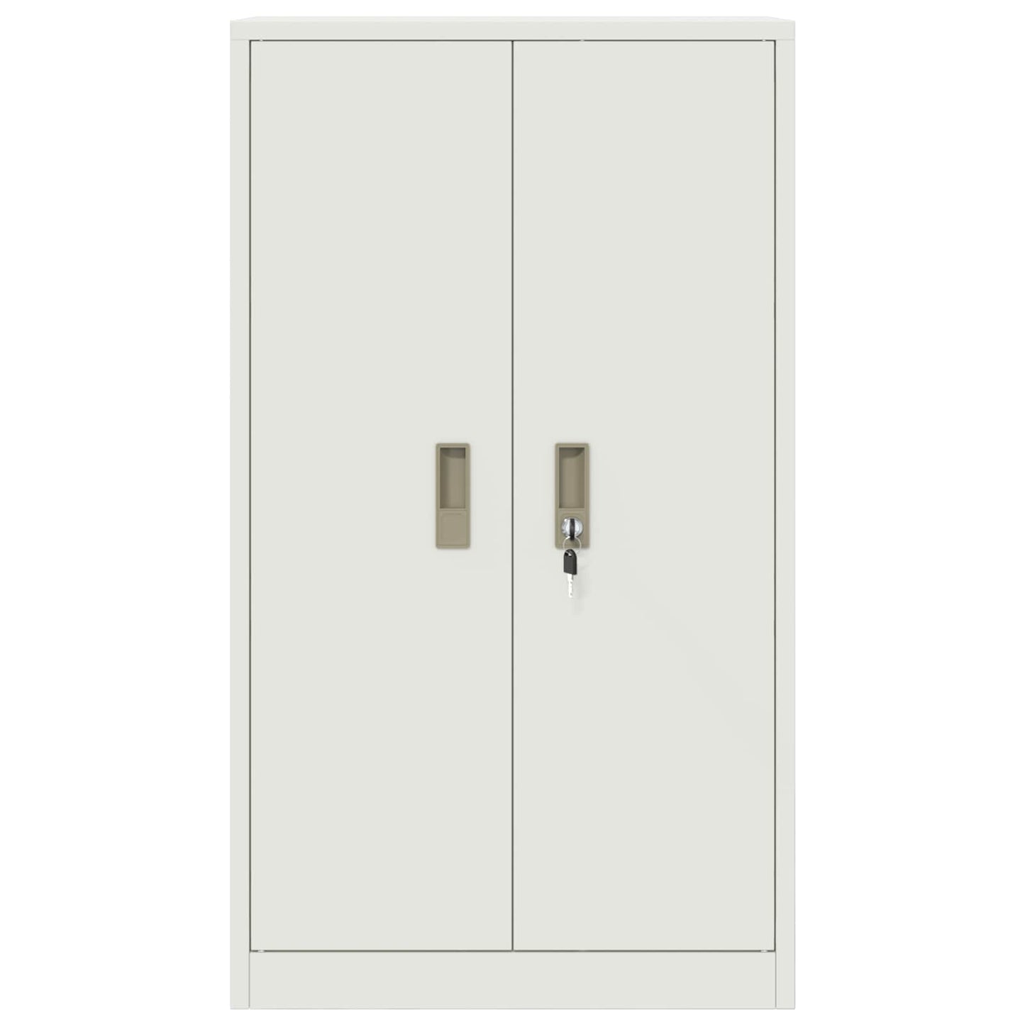 vidaXL Storage Cabinet White 60 x 40 x 105 cm Steel
