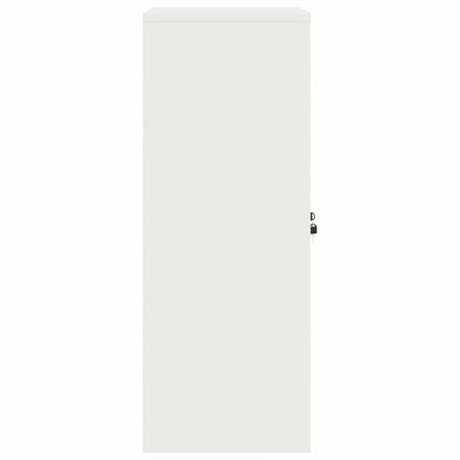 vidaXL Storage Cabinet White 60 x 40 x 105 cm Steel
