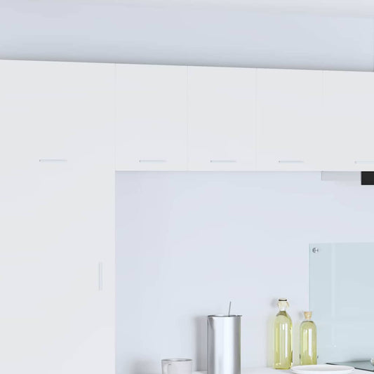 vidaXL Hanging Cabinet 2 pcs White 30 x 31 x 40 cm Engineered Wood