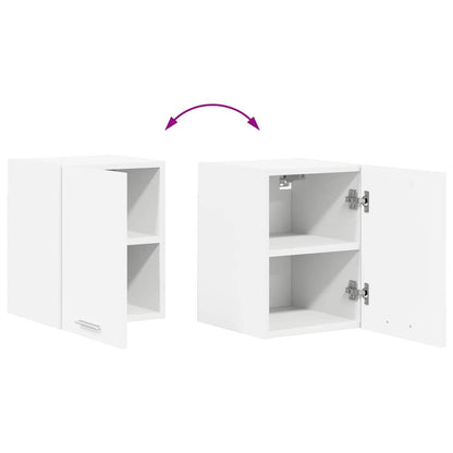 vidaXL Hanging Cabinet 2 pcs White 30 x 31 x 40 cm Engineered Wood