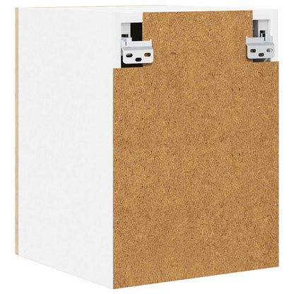 vidaXL Hanging Cabinet Sonoma Oak and White 30 x 31 x 40 cm