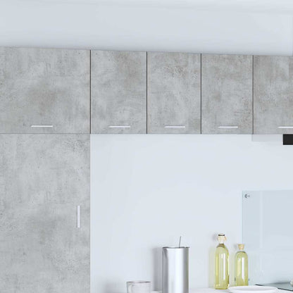 vidaXL Hanging Cabinet Concrete Grey and White 30 x 31 x 40 cm