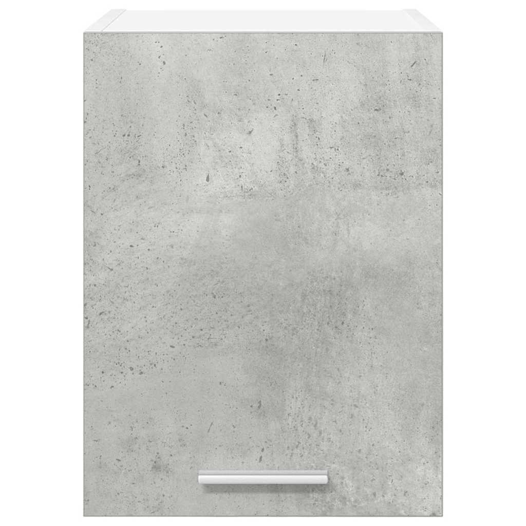 vidaXL Hanging Cabinet Concrete Grey and White 30 x 31 x 40 cm