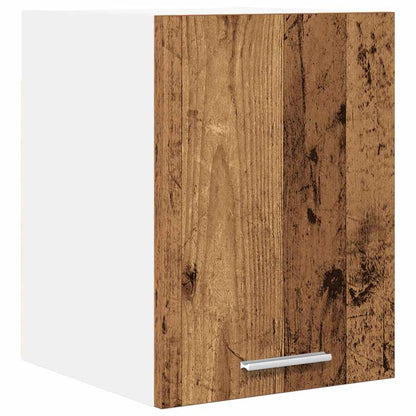 vidaXL Hanging Cabinet with Storage Old Wood and White 30 x 31 x 40 cm