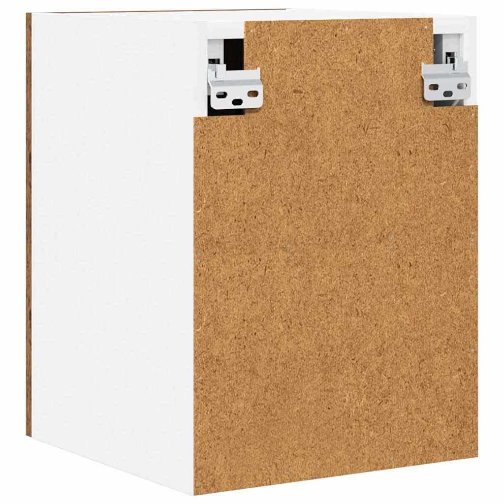 vidaXL Hanging Cabinet with Storage Old Wood and White 30 x 31 x 40 cm