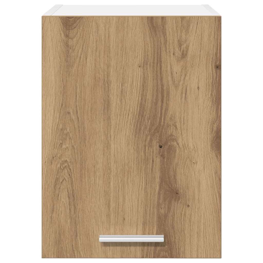 vidaXL Hanging Cabinet Artisan Oak and White 30 x 31 x 40 cm