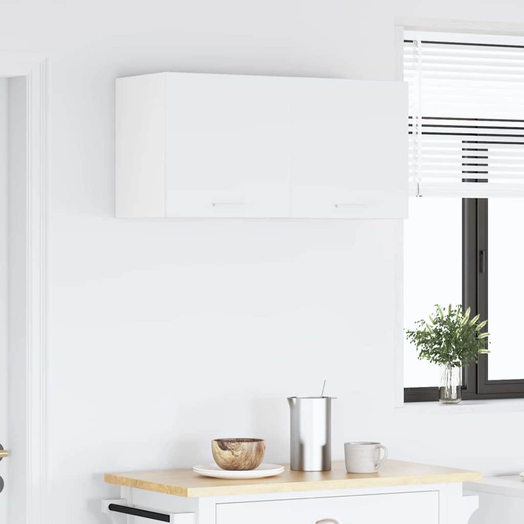 vidaXL Hanging Cabinet White 40 x 31 x 40 cm Engineered Wood