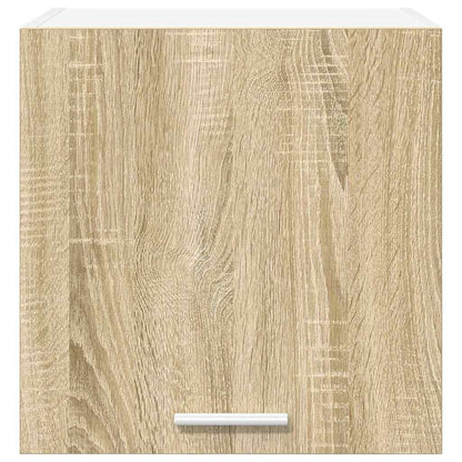 vidaXL Hanging Cabinet Sonoma Oak and White 40 x 31 x 40 cm
