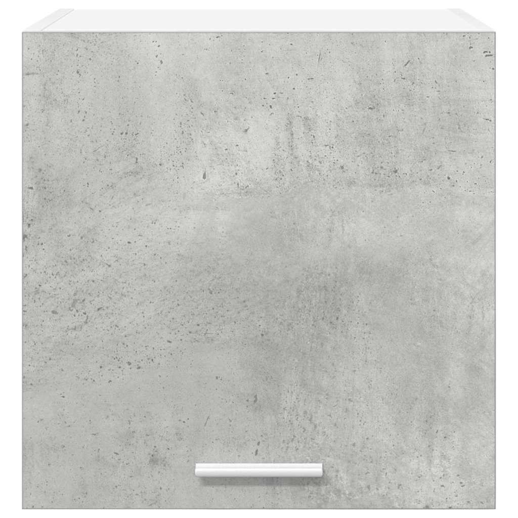 vidaXL Hanging Cabinet Concrete Grey and White 40 x 31 x 40 cm