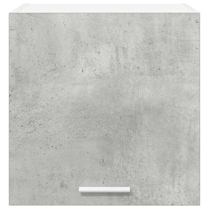 vidaXL Hanging Cabinet Concrete Grey and White 40 x 31 x 40 cm