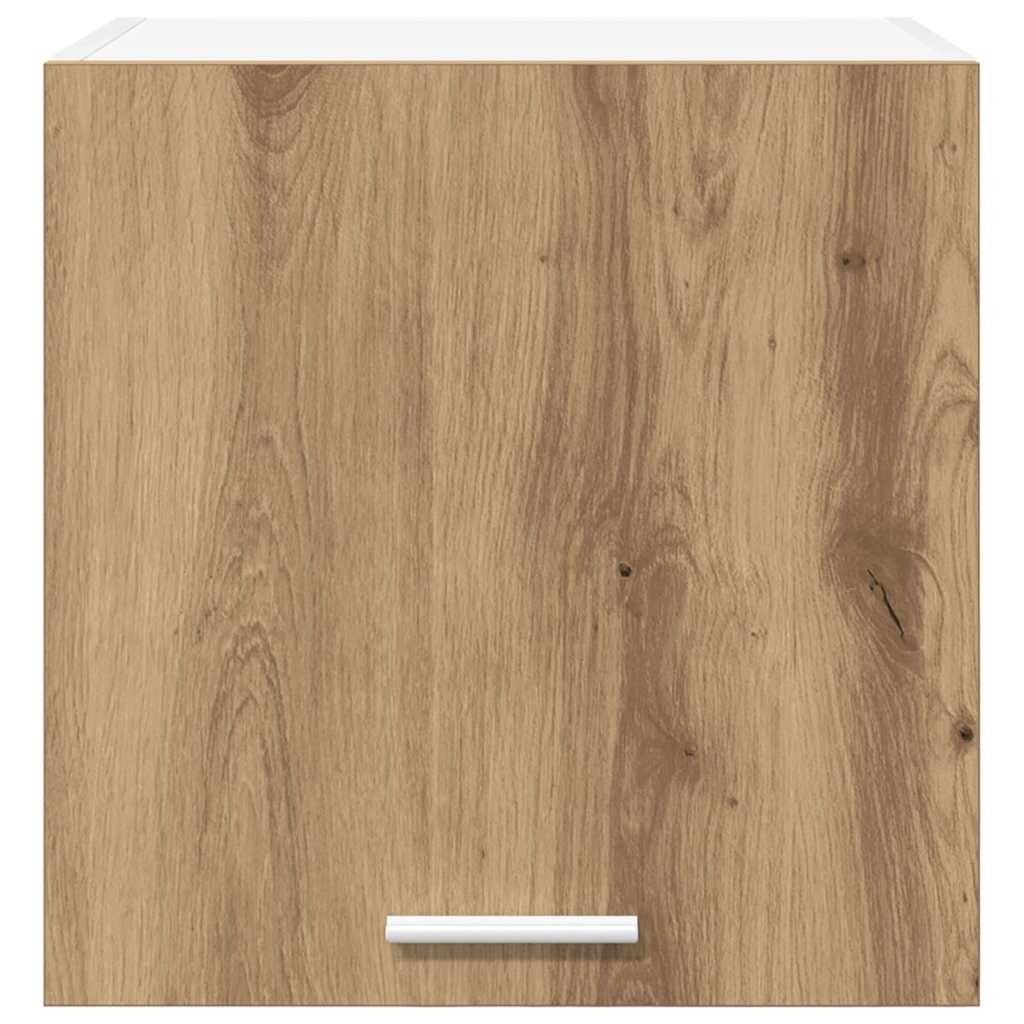 vidaXL Hanging Cabinet Artisan Oak and White 40 x 31 x 40 cm