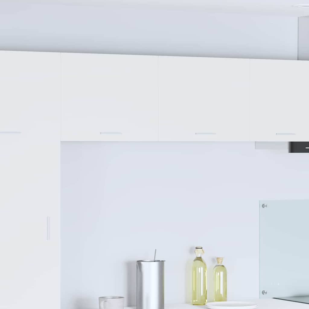 vidaXL Hanging Cabinet 2 pcs White 50 x 31 x 40 cm Engineered Wood