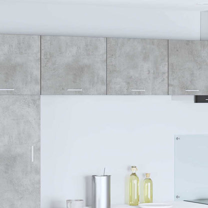 vidaXL Hanging Cabinet Concrete Grey and White 50 x 31 x 40 cm