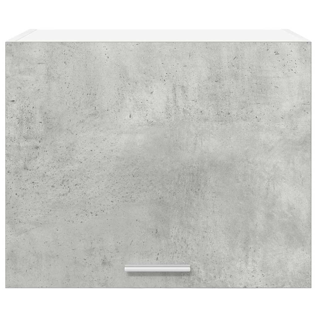 vidaXL Hanging Cabinet Concrete Grey and White 50 x 31 x 40 cm