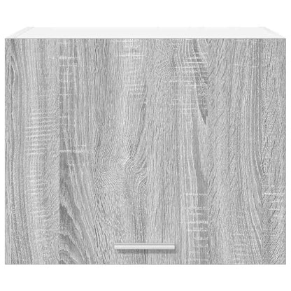 vidaXL Hanging Cabinet 2 pcs Grey Sonoma and White 50 x 31 x 40 cm