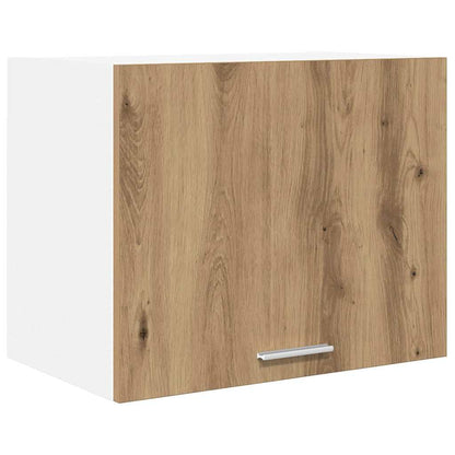 vidaXL Hanging Cabinet Artisan Oak and White 50 x 31 x 40 cm