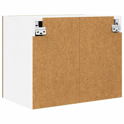 vidaXL Hanging Cabinet Artisan Oak and White 50 x 31 x 40 cm