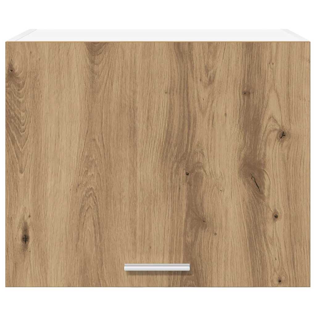vidaXL Hanging Cabinet Artisan Oak and White 50 x 31 x 40 cm