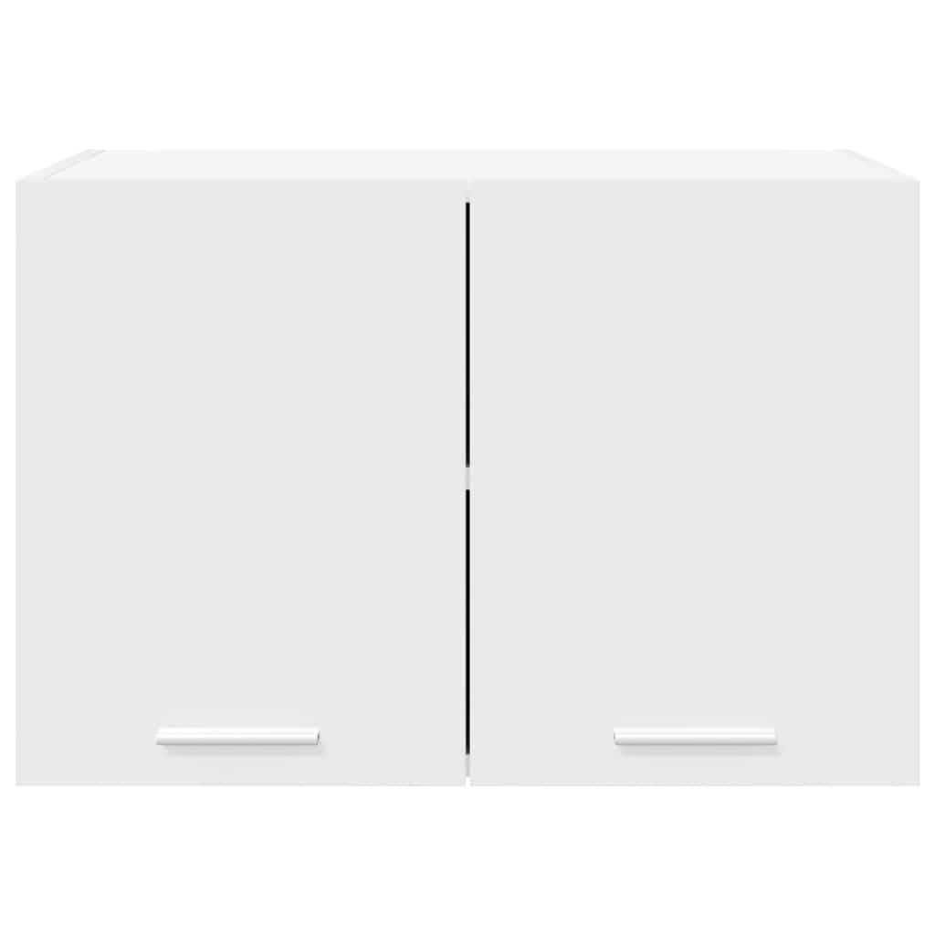 vidaXL Hanging Cabinet 2 pcs White Engineered Wood
