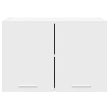 vidaXL Hanging Cabinet 2 pcs White Engineered Wood