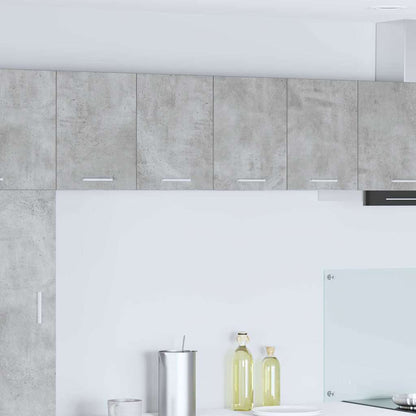 vidaXL Hanging Cabinet Concrete Grey and White 60 x 31 x 40 cm