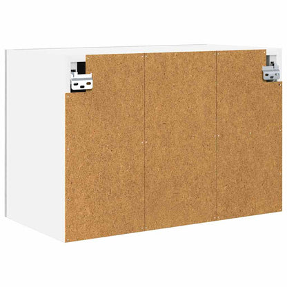 vidaXL Hanging Cabinet Grey Sonoma and White 60 x 31 x 40 cm