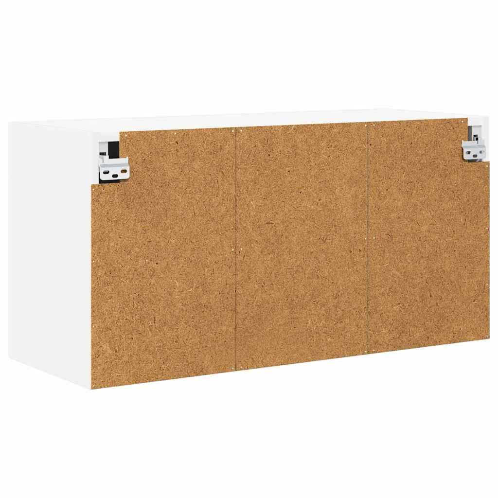 vidaXL Hanging Cabinet White 80 x 31 x 40 cm Engineered Wood