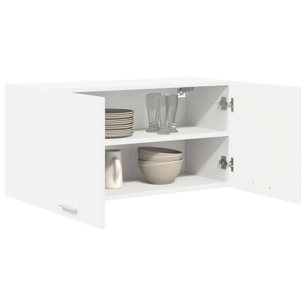 vidaXL Hanging Cabinet White 80 x 31 x 40 cm Engineered Wood