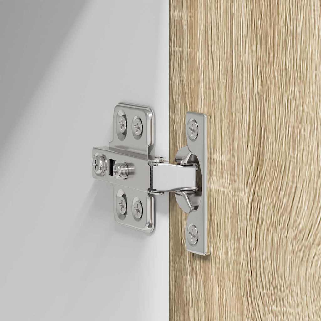 vidaXL Hanging Cabinet Sonoma Oak 80 x 31 x 40 cm Engineered Wood