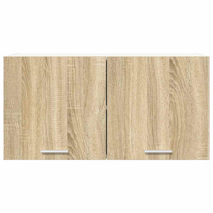 vidaXL Hanging Cabinet Sonoma Oak 80 x 31 x 40 cm Engineered Wood