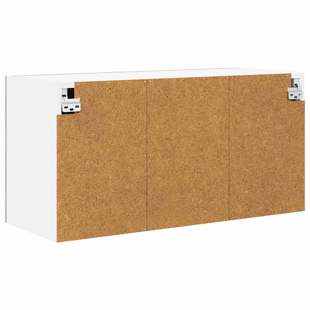 vidaXL Hanging Cabinet Concrete Grey 80 x 31 x 40 cm Engineered Wood