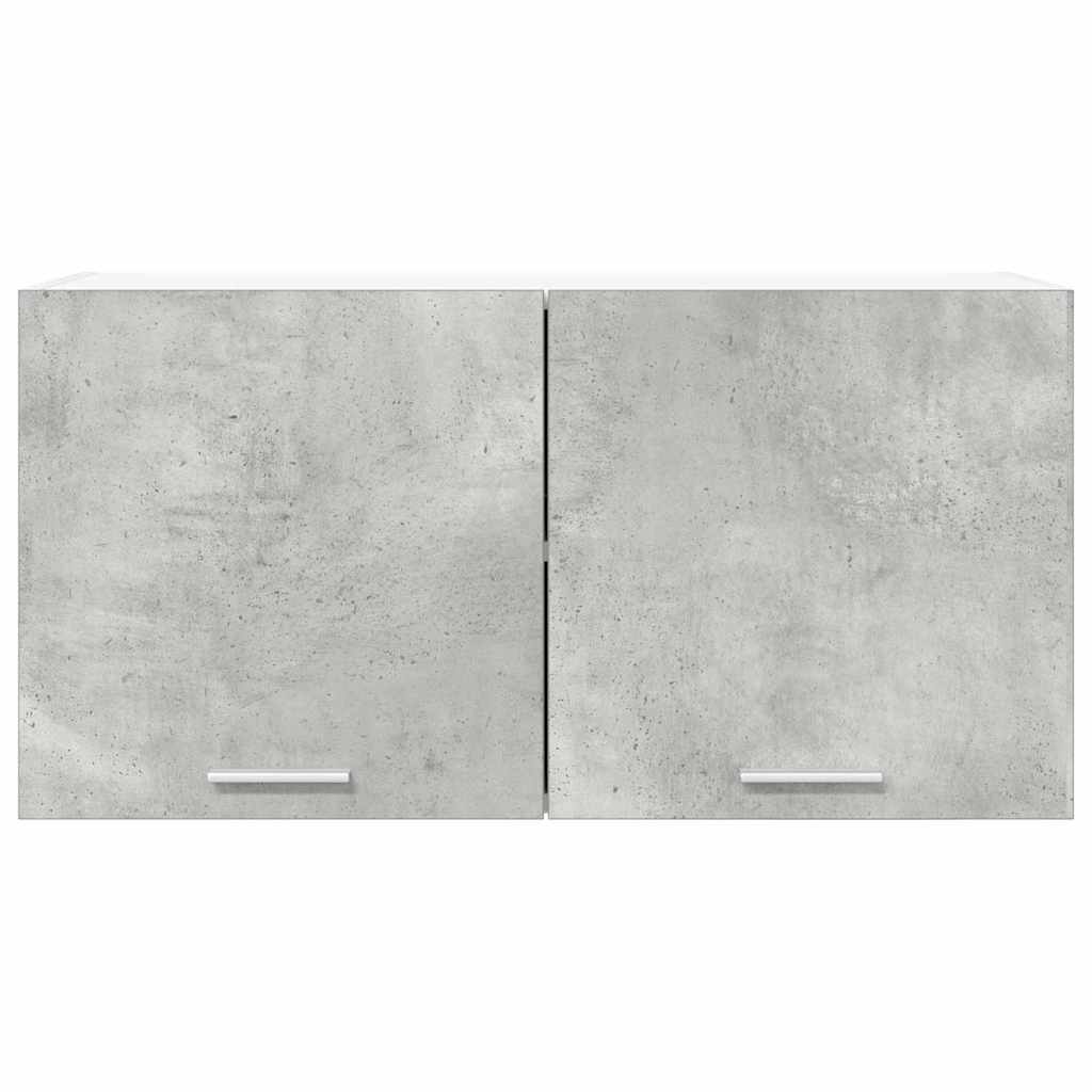vidaXL Hanging Cabinet Concrete Grey 80 x 31 x 40 cm Engineered Wood