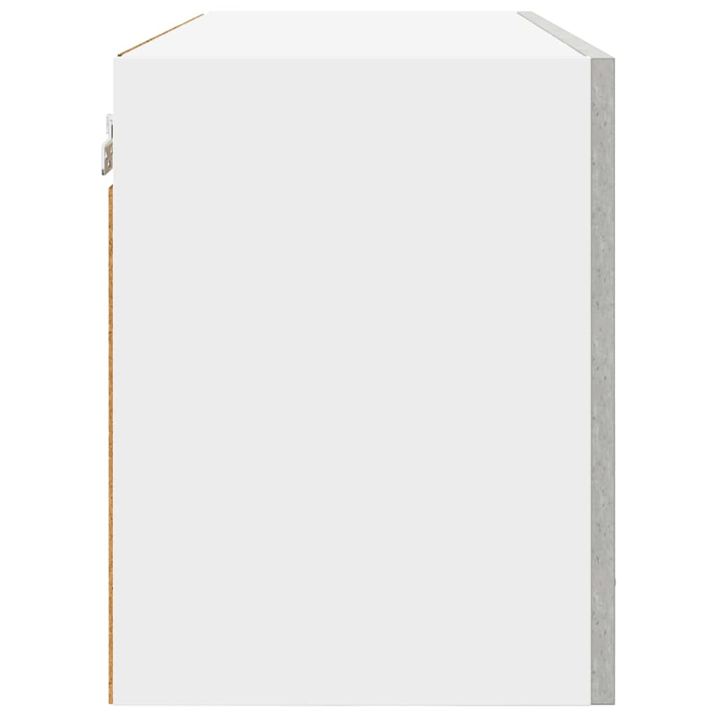 vidaXL Hanging Cabinet Concrete Grey 80 x 31 x 40 cm Engineered Wood